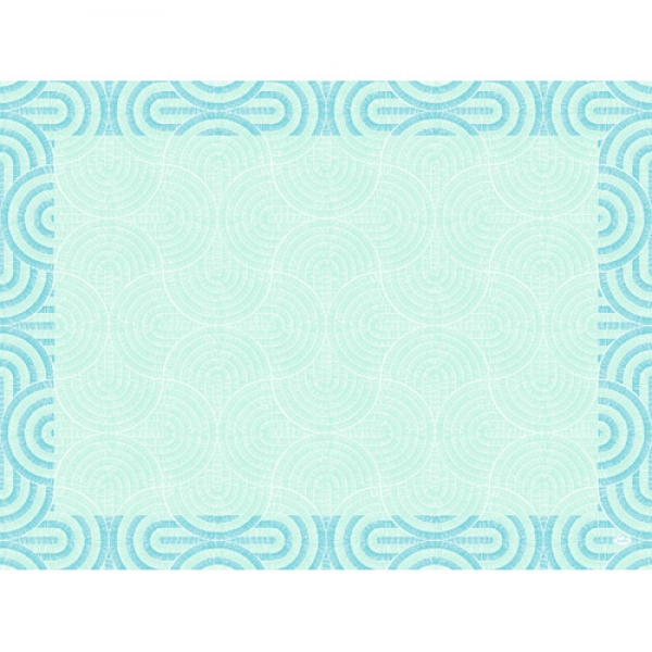 Duni Papier Tischsets Breeze Mint Blue, 30 x 40 cm