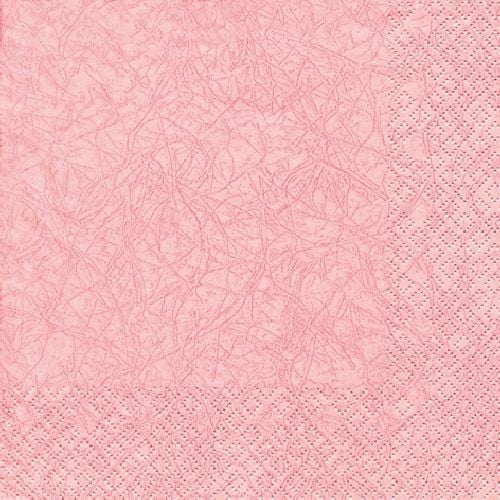 20er Pack Servietten Modern Colors rosa, 33 x 33 cm.