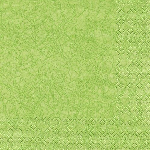 20er Pack Servietten Modern Colors grün, 33 x 33 cm.