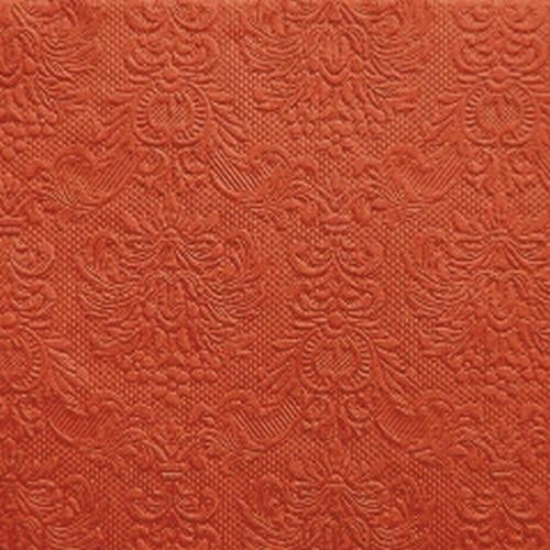 15er Pack Servietten Elegance orange, 33 x 33 cm.