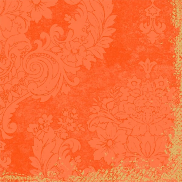 Duni Klassik Servietten Royal Sun Orange, 40 x 40 cm