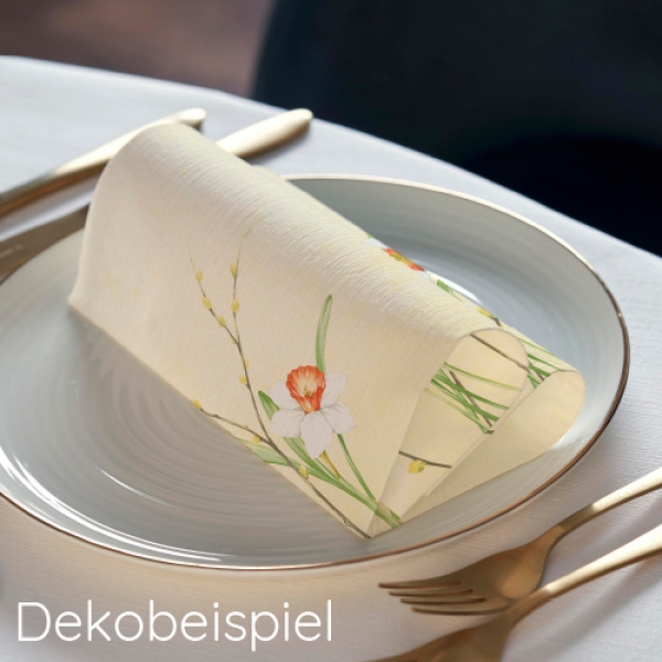 Dekobeispiel - Duni Daffodil Joy