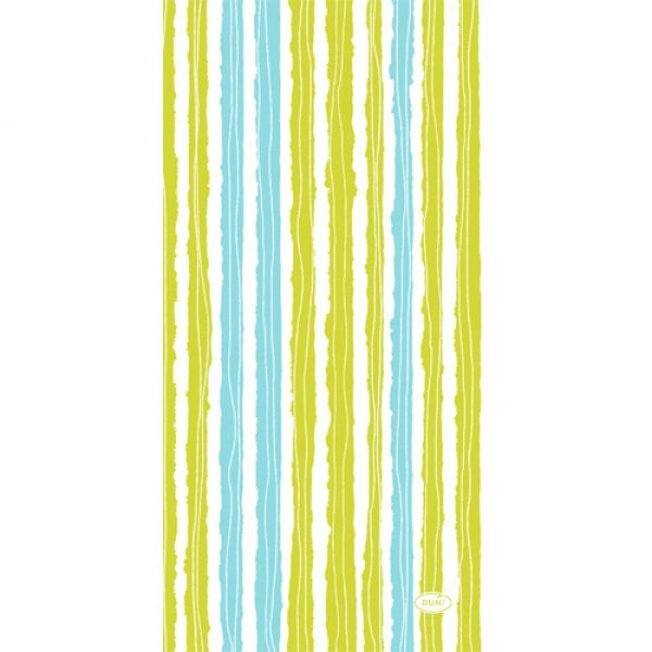 Duni Dunisoft Servietten Elise Stripes, ⅛ Falz, 20 x 40 cm.