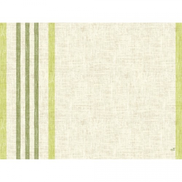 Duni Papier Tischsets Raya Kiwi, 30 x 40 cm.