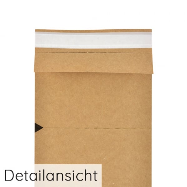 Detailansicht - Duni ecoecho® Hygiene Bestecktasche Sacchetto mit Klebeverschluß, 8,5 x 25 cm