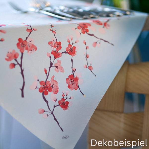 Duni Frühlingsserie Cherry Breeze Blue.