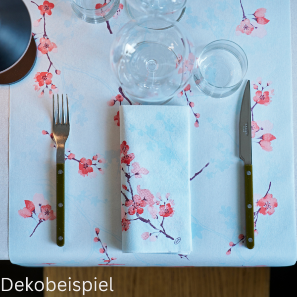 Duni Frühlingsserie Cherry Breeze Blue.