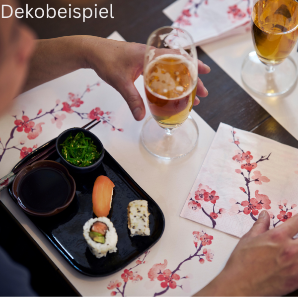 Duni Frühlingsserie Cherry Breeze Pink.