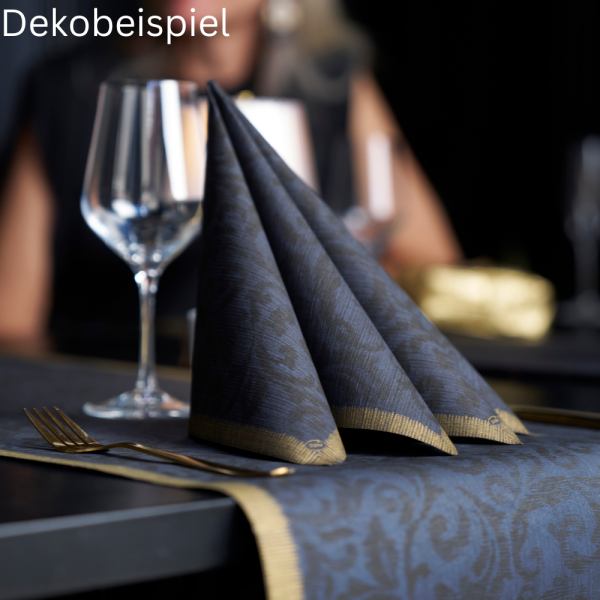 Duni Kollektion Rich Damast Black.