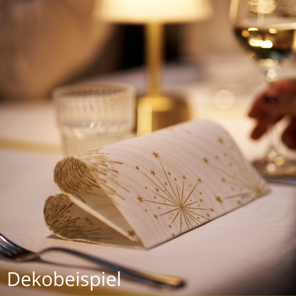 Duni Silvesterserie Sparkly White.
