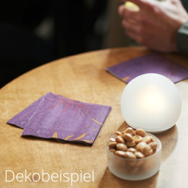 Dekobeispiel - Duni Soft Nature