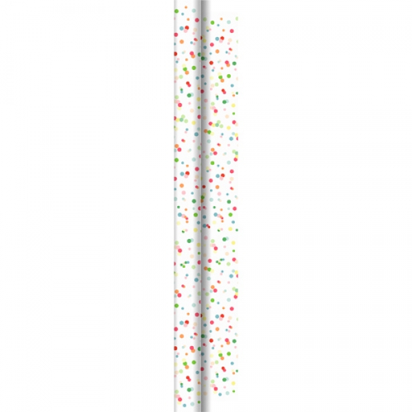 40 Meter Duni Dunicel Tischdeckenrolle Happy Bubbles, 118 cm.