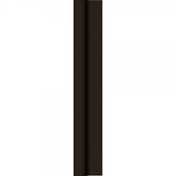 10 Meter Duni Dunicel Tischdeckenrollen in Schwarz, Breite 1,18 m.