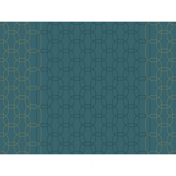 Duni Papier Tischsets Golden Deco, 30 x 40 cm