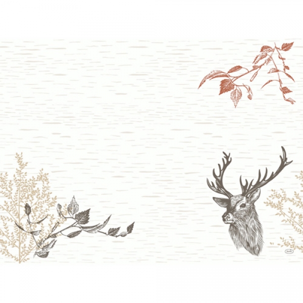 Bio Dunicel® Tischsets Wood & Deer, 30 x 40 cm.