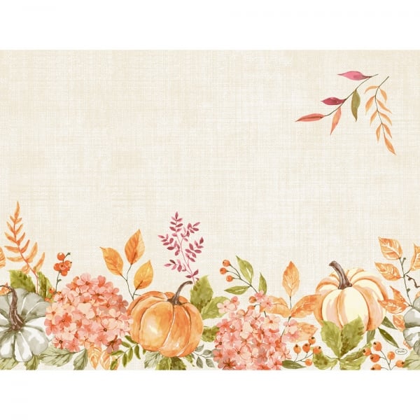 Duni Papier Tischsets Spicy Pumpkin, 30 x 40 cm.
