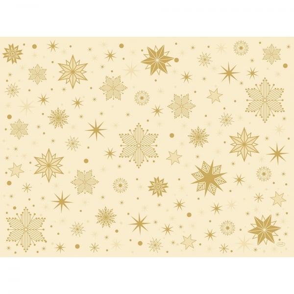 Duni Papier Tischsets Stargazing Cream, 30 x 40 cm.