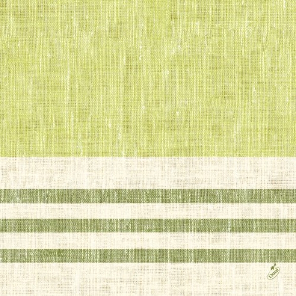 Duni Zelltuch Servietten Raya Kiwi, 40 x 40 cm.