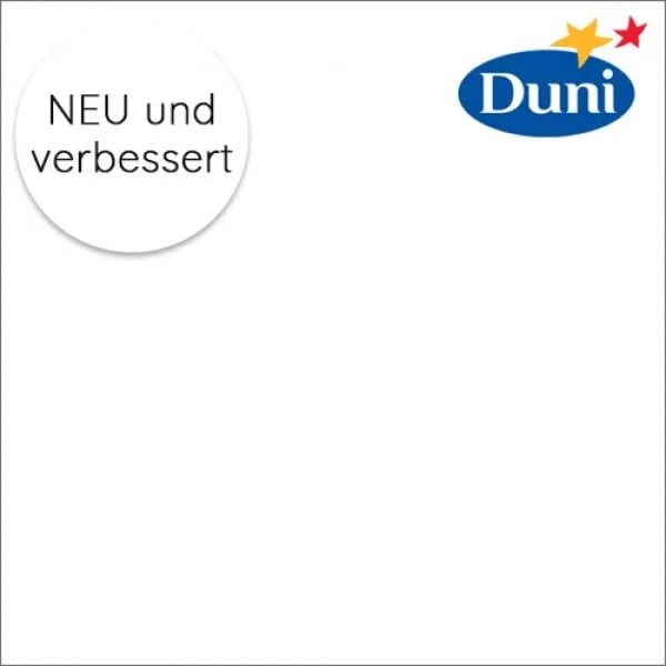 Duni Dunilin Premiumservietten in Weiß, 48 x 48 cm
