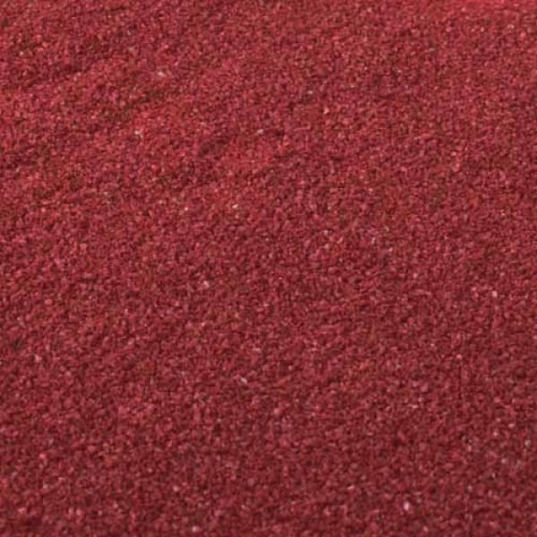 Farbsand, Dekosand in Bordeaux.