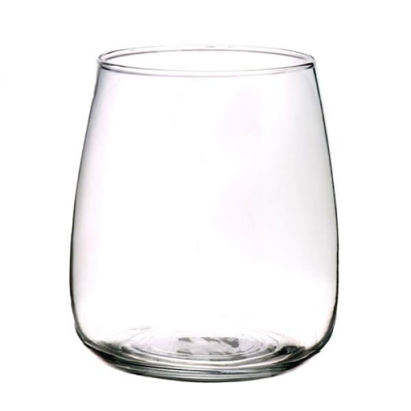 Glas Windlicht, Vase Alzada, klar, 17 cm.
