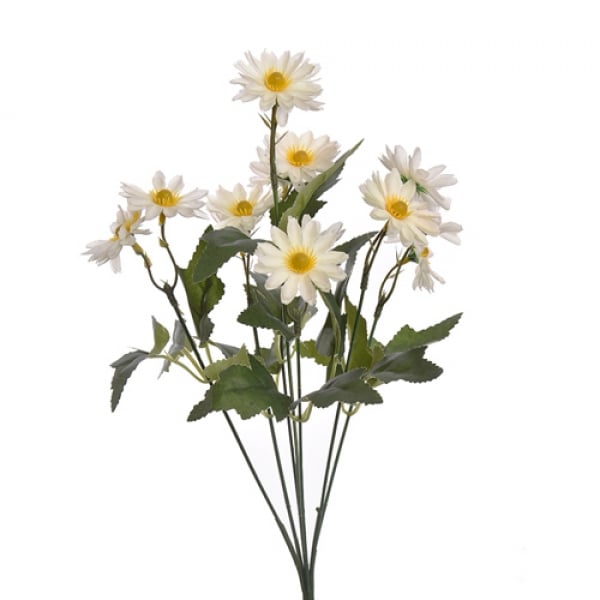 Kunstblume Gänseblümchen Strauss, 34 cm