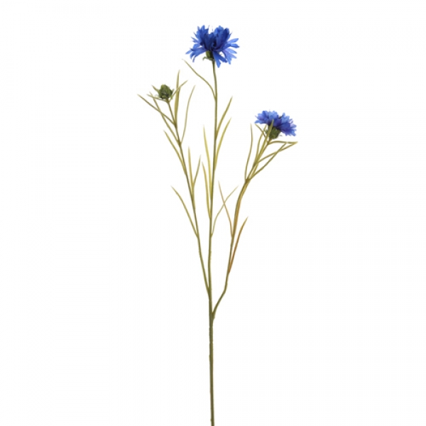 Kunstblume Kornblume, 64 cm