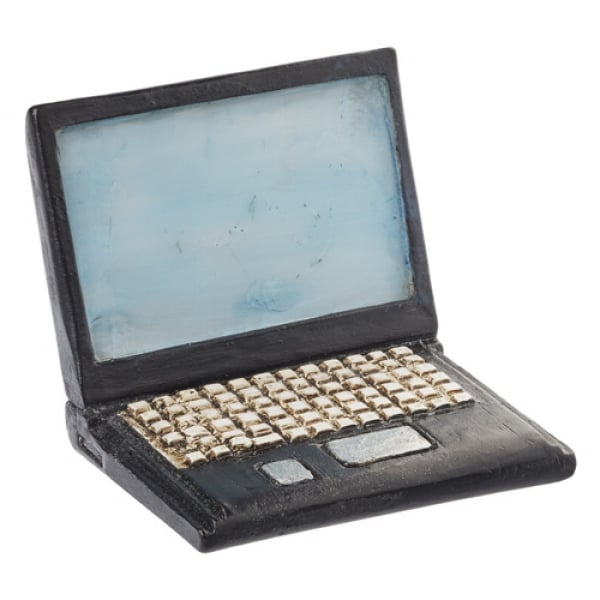 Miniatur Deko Laptop, 40 mm.