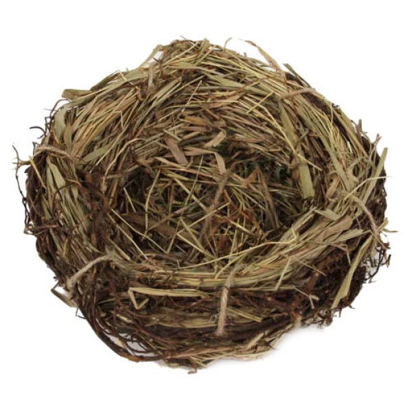 Osternest, Osterkörbchen aus Naturmaterial, 19 cm.