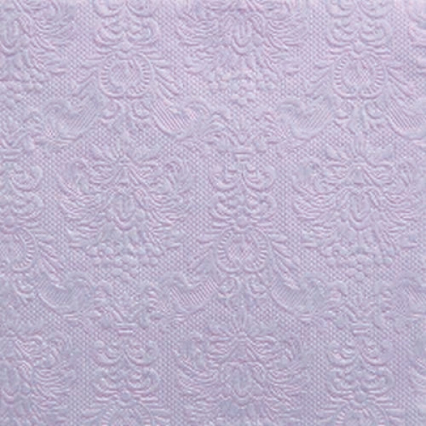 15er Pack Servietten Elegance lavendel, 33 x 33 cm.