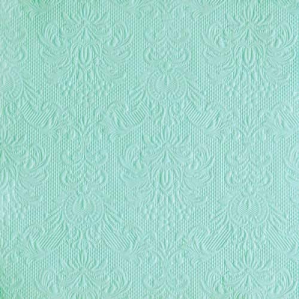 15er Pack Servietten Elegance in Aqua, 33 x 33 cm.