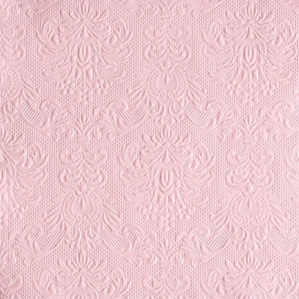 15er Pack Servietten Elegance in Rosa, 33 x 33 cm.