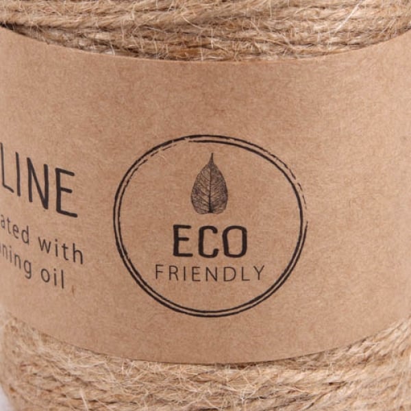 150 Meter Sizo®Jute Schnur, natur, 3 mm.