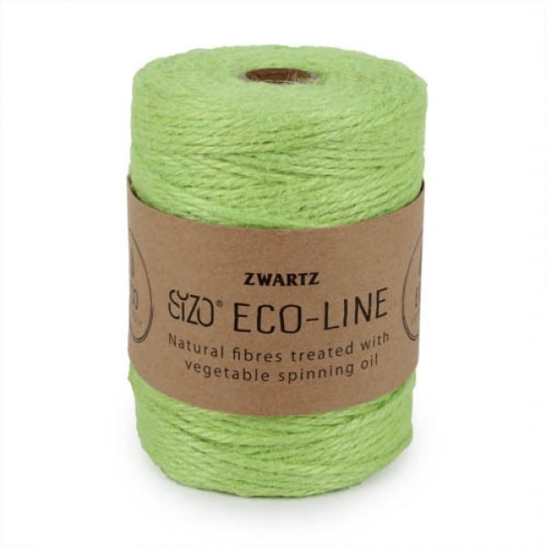 150 Meter Sizo®Jute Schnur in Kiwi, 3 mm.