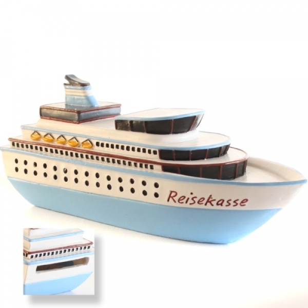 Spardose Kreuzfahrtschiff Schiff Reisekasse Hochzeit Hochzeitskasse Geldgeschenk Spardose Kreuzfahrtschiff Schiff Reisekasse Hochzeit Hochzeitskasse Geldgeschenk