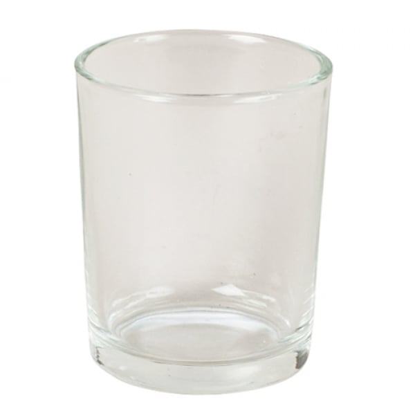 Teelichtglas, Votivglas, klar, 67 x 55 mm.