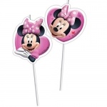 6er Pack Trinkhalme Minnie