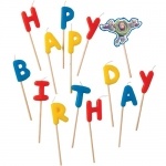 14er Pack Buchstabenkerzen Happy Birthday Toy Story