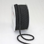 10 Meter Kordel in Schwarz