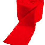 5 Meter Filzstoff in Rot