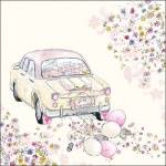 20er Pack Servietten Just Married 33 x 33 cm