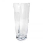 Glasvase Quadrat, 36 cm