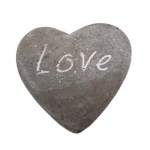 Dekostein in Herzform -Love-