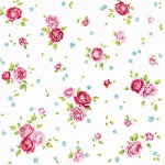 20er Pack Servietten Blümchen, 33 x 33 cm