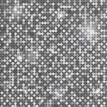 20er Pack Servietten Pailletten, Discokugel silber, 33 x 33 cm