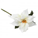 Kunstblume Weihnachtsstern Pick in Weiß, 27 cm
