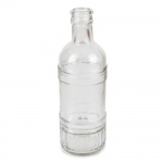 Glas Flaschenvase Ornament, 20 cm, Nr. 1