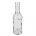 Glas Flaschenvase Ornament, 20 cm, Nr. 2