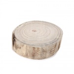 Kerzenteller, Tablett dicke Holzscheibe, 12 - 16 cm