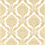 20er Pack Servietten Elegante Ornamente in Gold, 33 x 33 cm